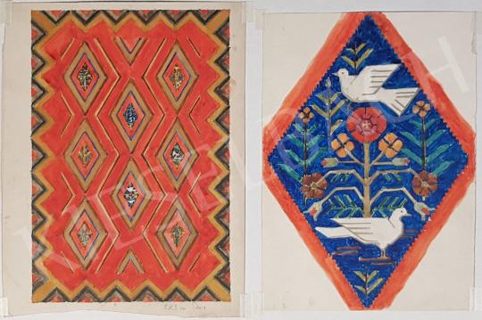 For sale Bor, Pál - Carpet designs, motifs 's painting