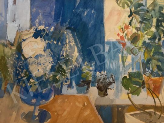 For sale Gulyás, Dénes - Table still life 1968 's painting