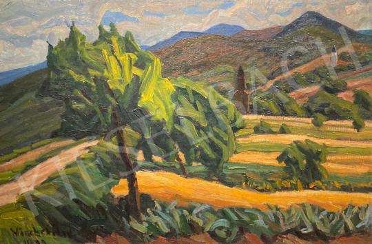 Widder, Félix - Mountain landscape 1933 painting