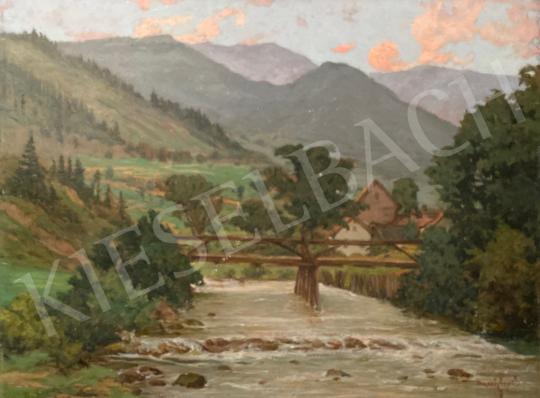 For sale Basch, Árpád - Highland landscape 's painting