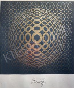  Vasarely, Victor - Cím nélkül ( Arany körök )  