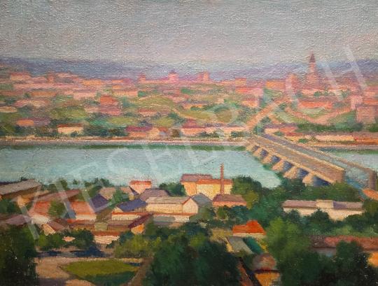 For sale Balla, Béla - Cityscape 's painting