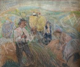 Unknown painter - Harvest 1940 