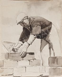 Bor, Pál -  Bricklayer worker 