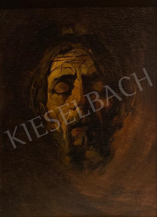 For sale Pálnagy, Zsigmond - Krisztusos Önarckép ( Hommage a Dürer)  's painting