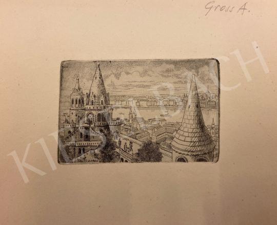  Gross, Arnold -  Fisherman's bastion painting