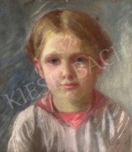  Littkey, Antal (Littkei Antal) - Little girl 1949 