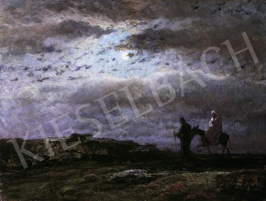 Feszty, Árpád - Moonlit Landscape | 5th Auction auction / 201 Lot