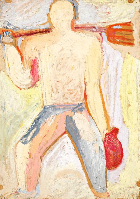 Eladó  Tóth Menyhért - Szénagyűjtő, 1962 körül festménye