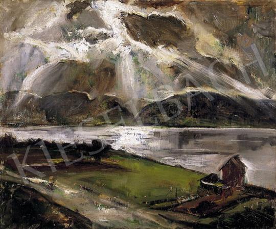  Dombrovszky, László - Lights after Storm in the Danube Bend | 5th Auction auction / 202 Lot