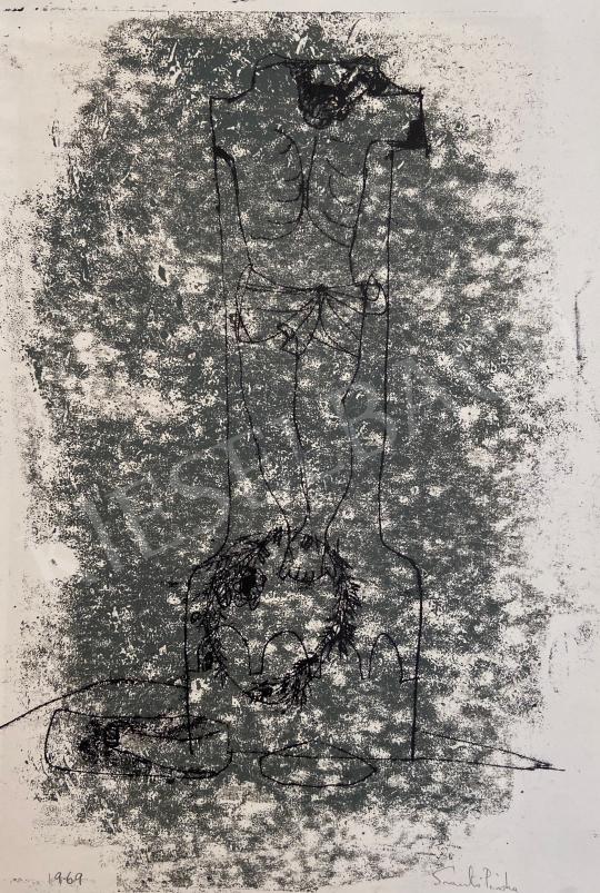  Szántó, Piroska - Broken Pieta 1969 painting