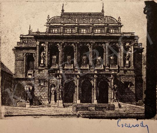 Eladó Csanády András - Operaház  festménye