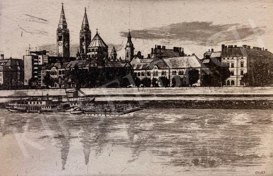 Eladó Gyúró István - Szeged festménye