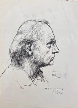 László, Gyula - Self-portrait 1977 