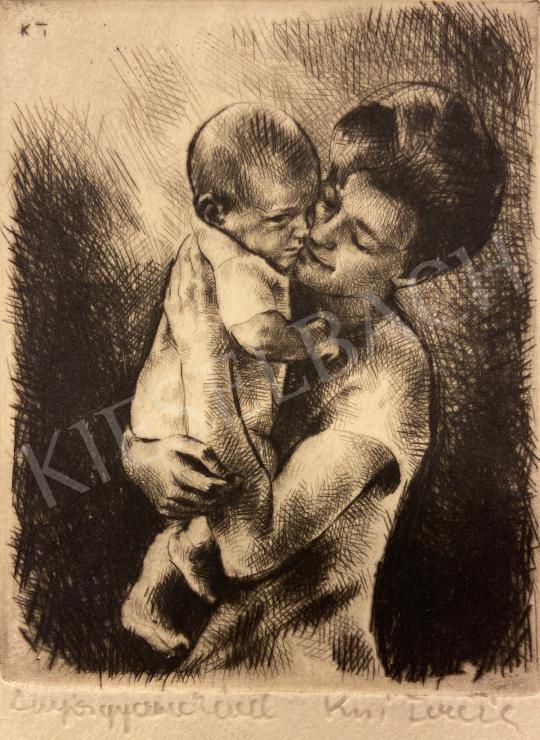 For sale Kiss, Terézia - Mother with her baby 's painting