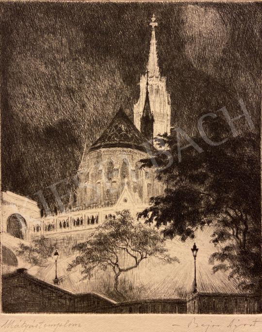 For sale  Bajor, Ágost (Bayer Ágoston) - Matthias Church 's painting