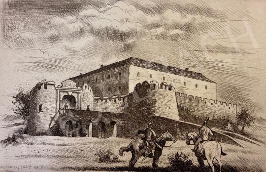 For sale Nechánszky, József - Siklós Castle 1967 's painting