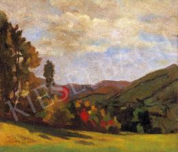Krizsán, János - Nagybánya Landscape in Autumn 
