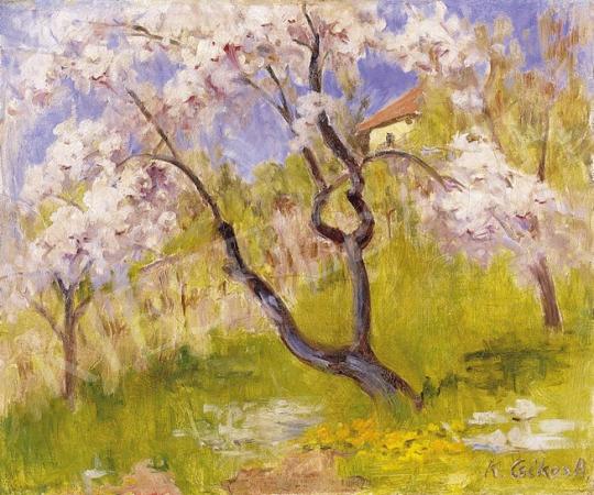 Krizsánné Csikós, Antónia - Apple Tree Blossoming | 5th Auction auction / 214 Lot