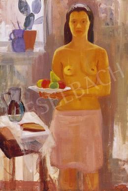 Basch, Edit - Female Nude with Fruit 