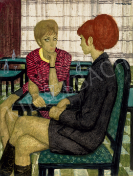  Czene, Béla jr. - Morning in Café, 1969  