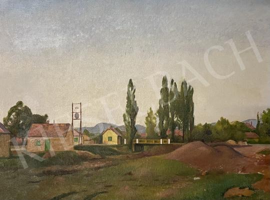 Eladó  Bánovszky Miklós - Nógrádi tájkép  festménye
