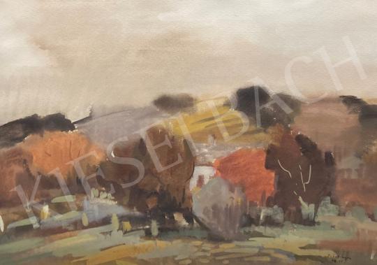 For sale Dobos, Lajos - Autumn hill 1978 's painting