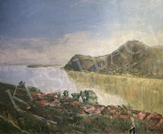 For sale  Varga, Nándor Lajos - Danube Bend 1957 's painting