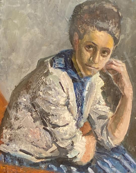 For sale  Lukács, Ágnes - Women's portrait 's painting