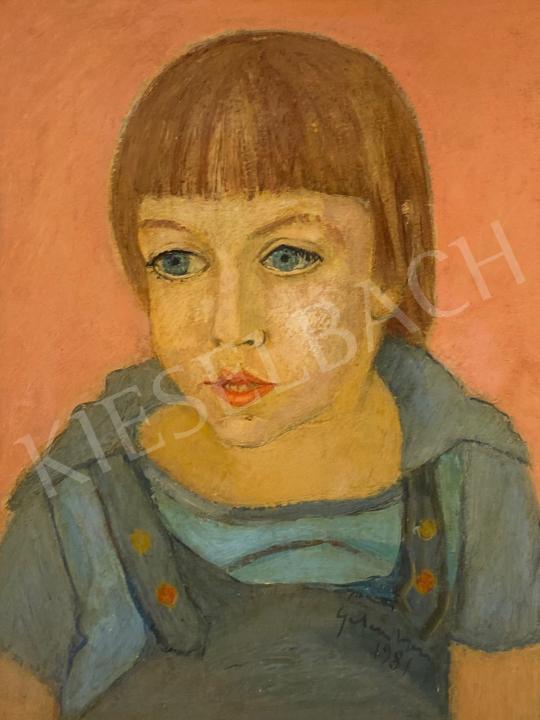 For sale Galambosi, Edit - Little Girl 1981 's painting