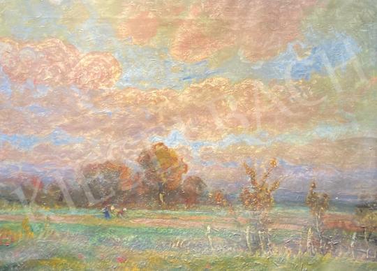Eladó Ujváry Ignác - Gomolygó felhők  festménye