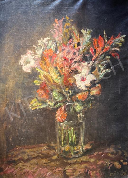 For sale Márk, Lajos - Gladiolus Still Life  's painting