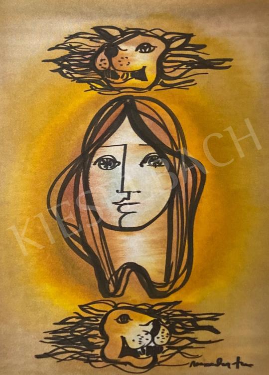  Macskássy, Izolda - Zodiac - Leo (07.23.- 08.23.) painting