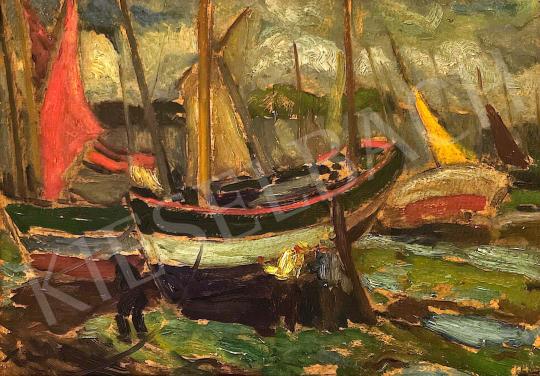 For sale Tibor, Ernő - Sailing Boats 's painting