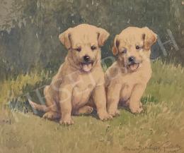 Rainerné-Istvánffy, Gabriella - Puppies 1949 