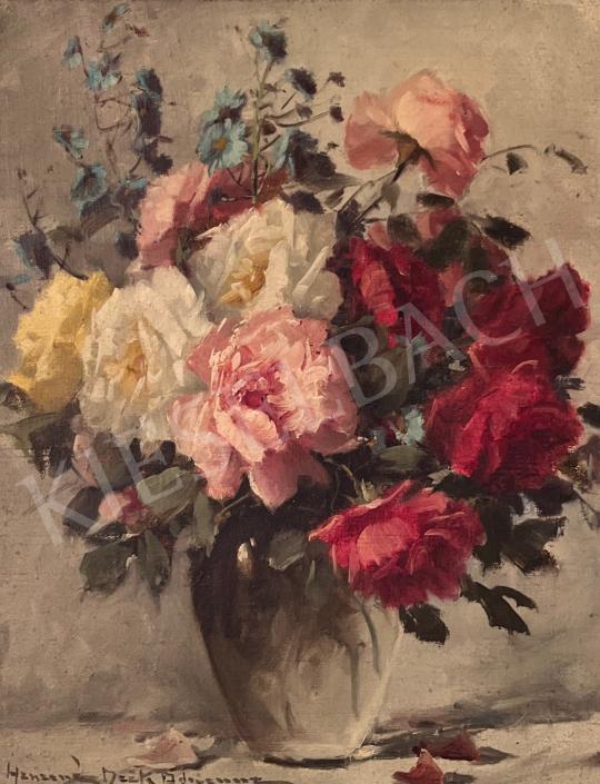  Henczné Deák, Adrienne - Flower Still Life painting