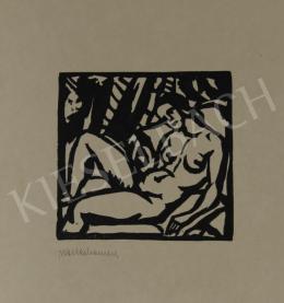 Walleshausen, Zsigmond -  Resting nude 