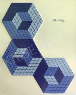  Vasarely, Victor - Geometrikus kompozíció 