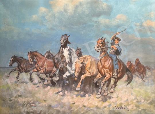 For sale  Viski, János - Gallop 's painting