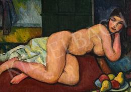  Miklóssy, Gábor - Female nude in interior 