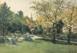  Berkes, Antal - Castle garden (Summer atmosphere) 