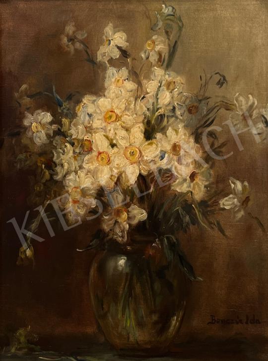  Dolányi Benczúr, Ida - Flower Still Life painting