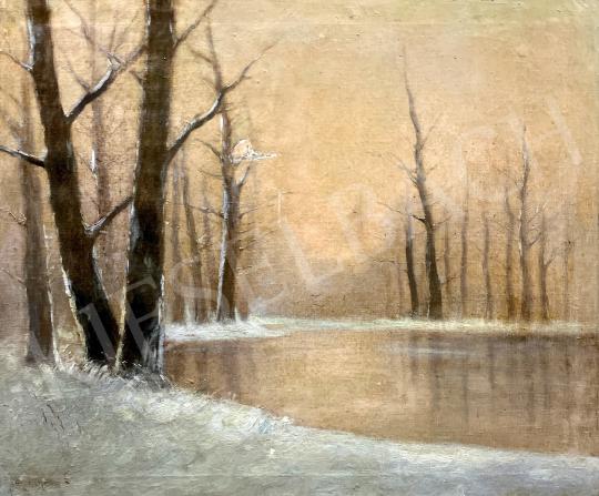 For sale Kézdi-Kovács, László - Winter Forest 's painting