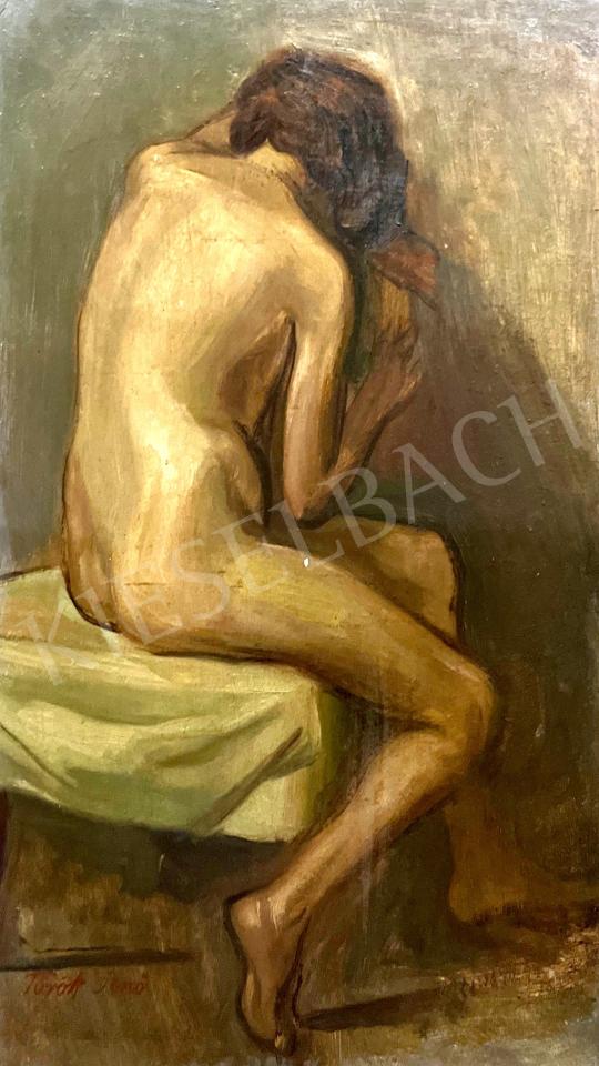 For sale Török, Jenő -  Nude in the studio 's painting