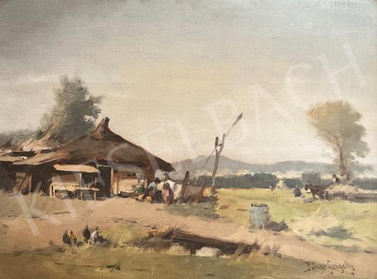 For sale Pörge, Gergely - Well on the farm 's painting