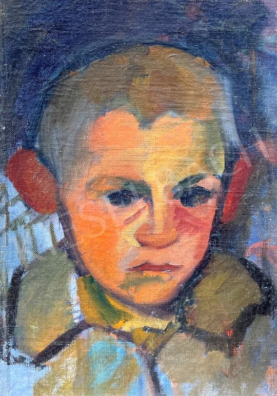 For sale  Modok, Mária (Czóbel Béláné) - Young Boy 's painting