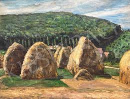 Unknown painter - Hay bales 