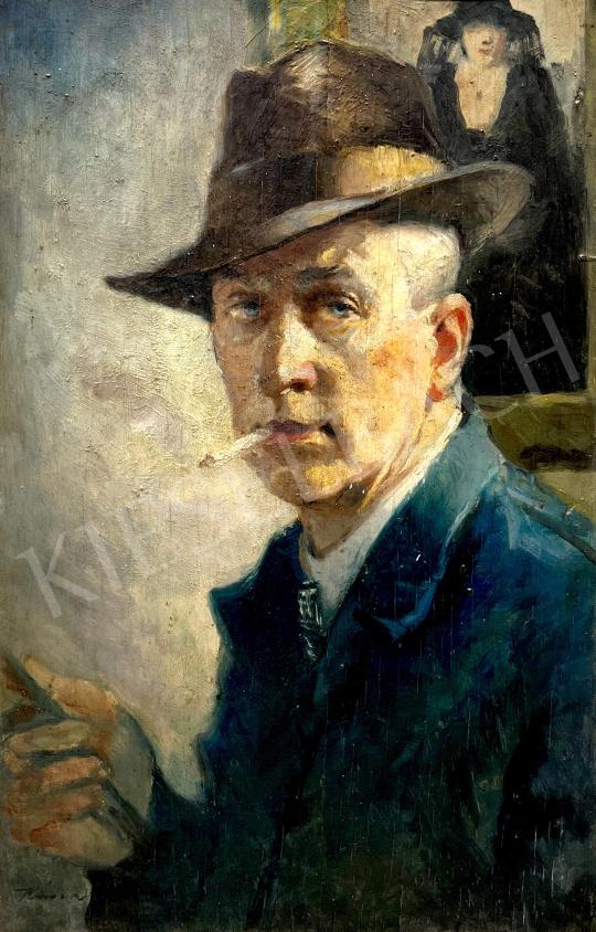  Kássa, Gábor - Self Portrait  painting
