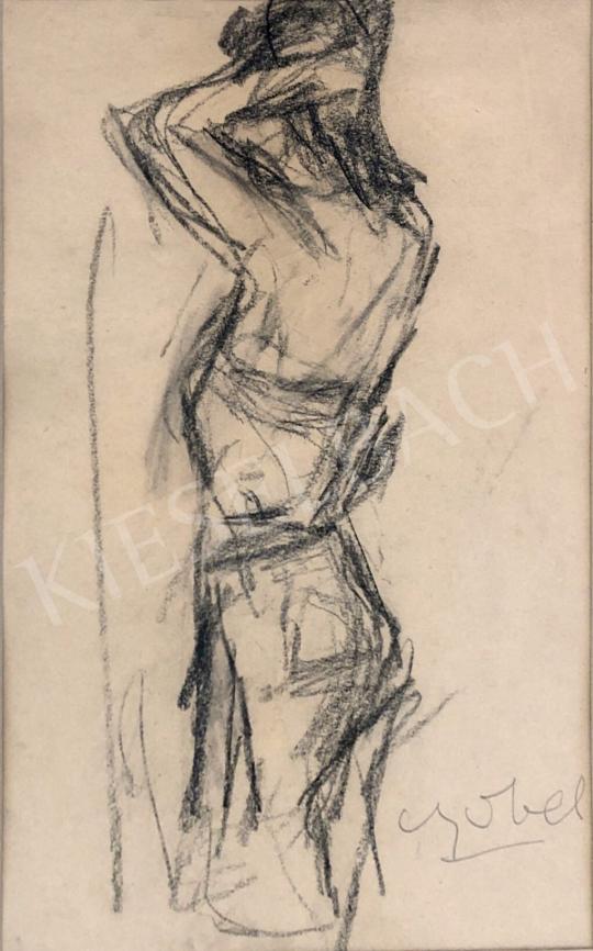  Czóbel, Béla - Model painting