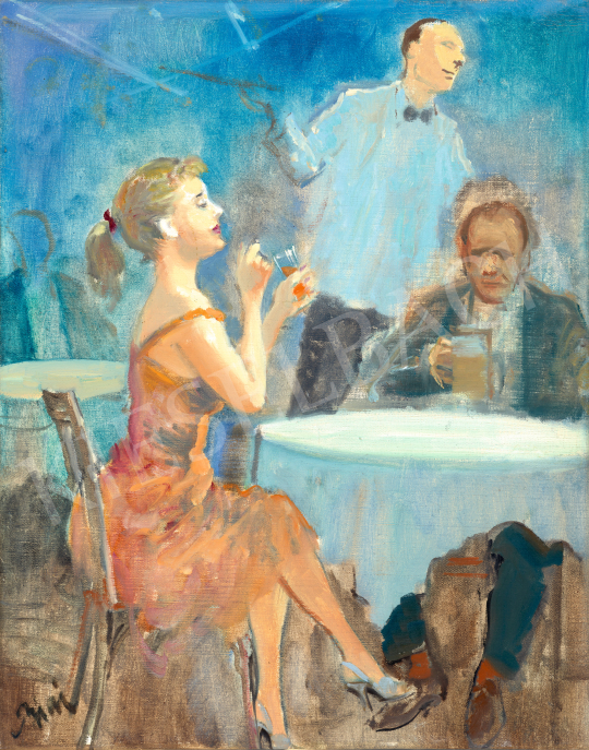 Biai-Föglein, István - Rendezvous in the Artists Club | 69th auction auction / 8 Lot